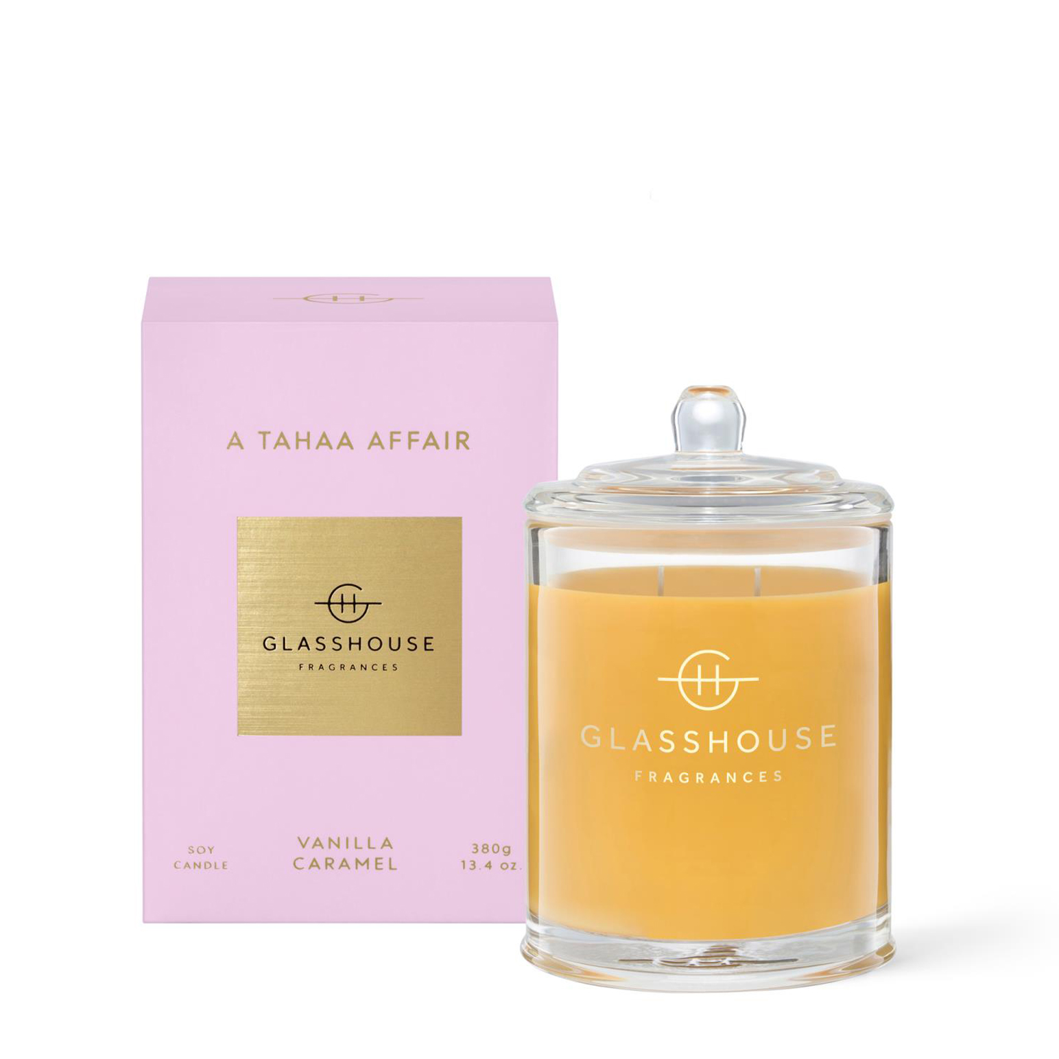 Glasshouse Fragrances Tahaa Affair&nbsp;Soy Candle 380g